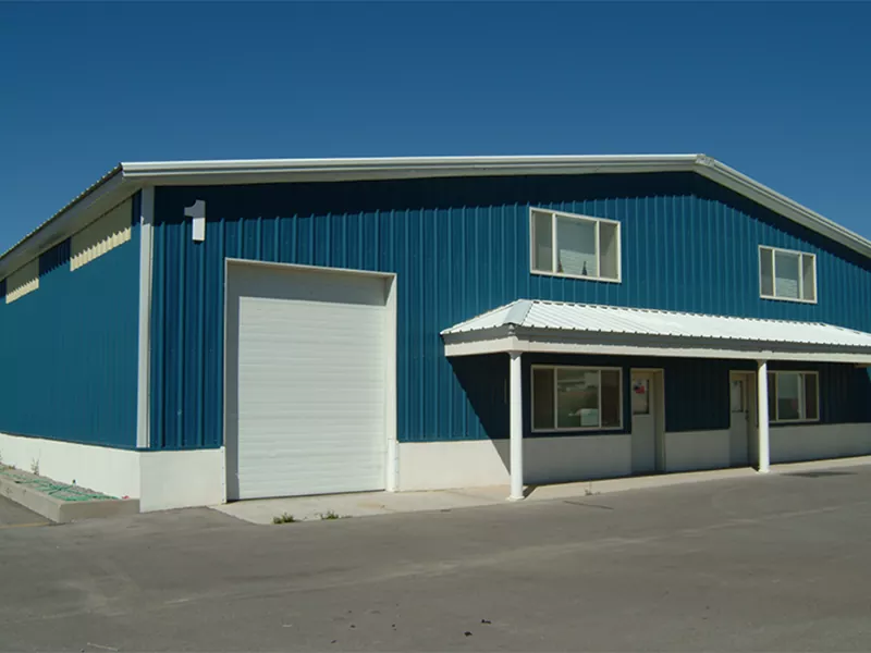 Eco-frëndlech Metal Warehouse Gebai