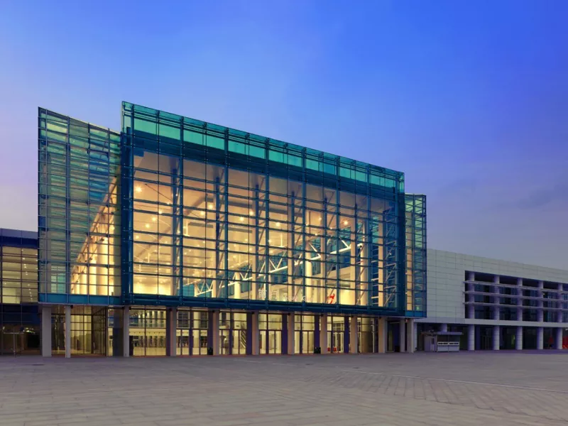 Liicht Stol Frame Prefab Metal Gebai Struktur Struktur Konferenz
