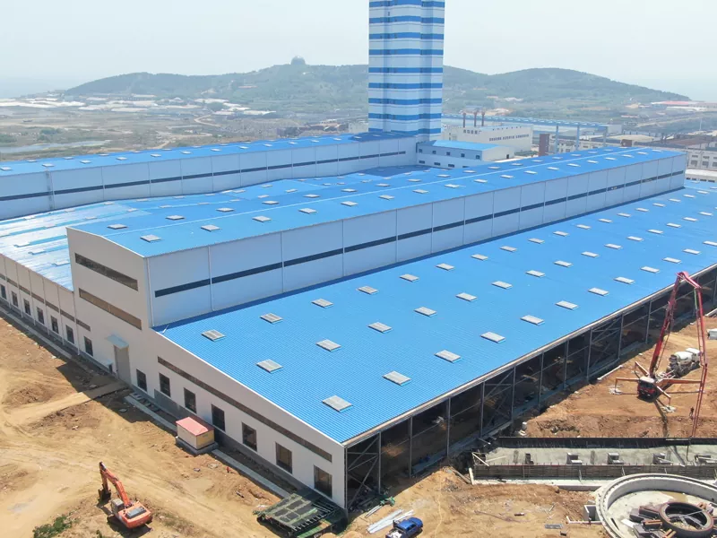 Pre-metemed Stol Warehouse Gebai Kits