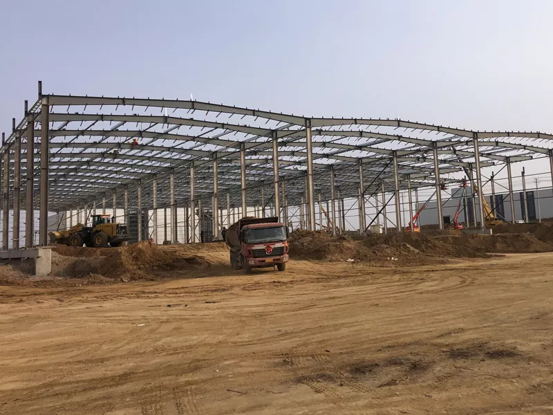 Prefab Stef Metal Warehouse Gebai