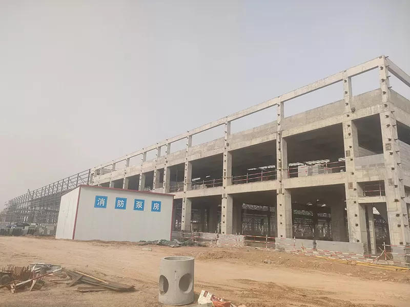 Prefabef Struktur Struktur Warehouse Gebai