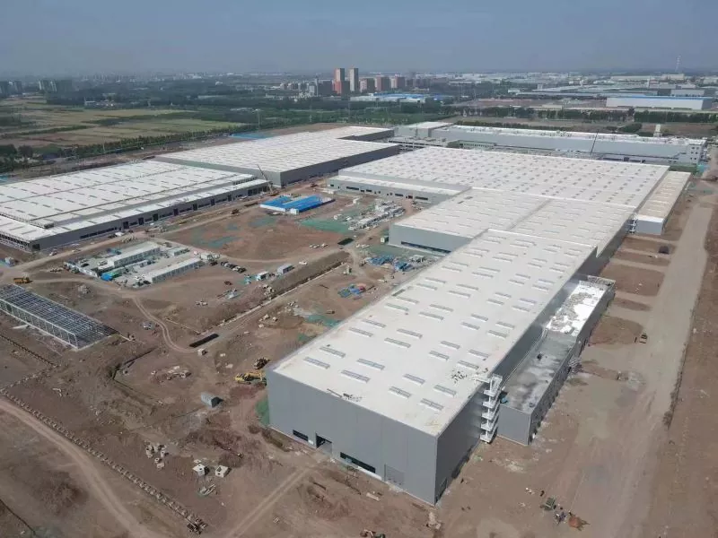 Prefabrizéiert Stol Warehouse