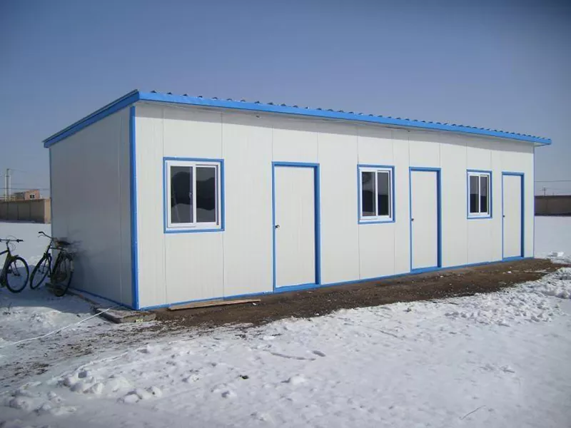 Wéi eng Material gëtt a prefabrizéiert Haiser benotzt?