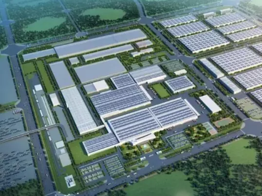 Stolstruktur industriell Park